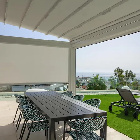 Villa E With Priv, Heated Pool, Ocean View The View Tenerife *