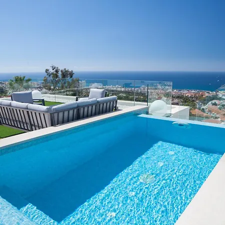 E With Priv, Heated Pool, Ocean View The View Tenerife Villa Costa Adeje (Tenerife)