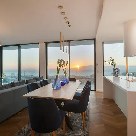 Villa E With Priv, Heated Pool, Ocean View The View Tenerife Costa Adeje (Tenerife)