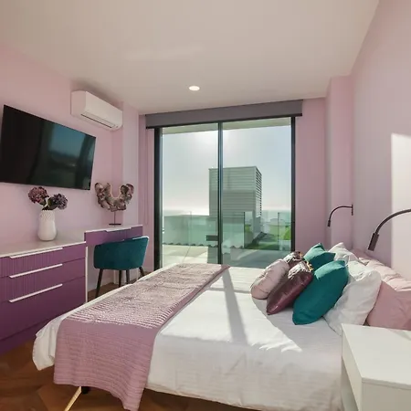 Villa E With Priv, Heated Pool, Ocean View The View Tenerife *