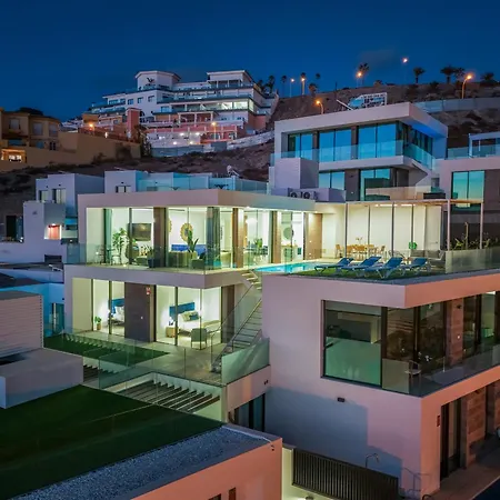 E With Priv, Heated Pool, Ocean View The View Tenerife Villa