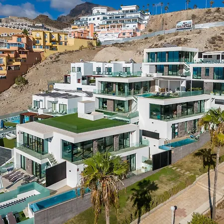 E With Priv, Heated Pool, Ocean View The View Tenerife Villa *