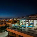 E With Priv, Heated Pool, Ocean View The View Tenerife ヴィラ *