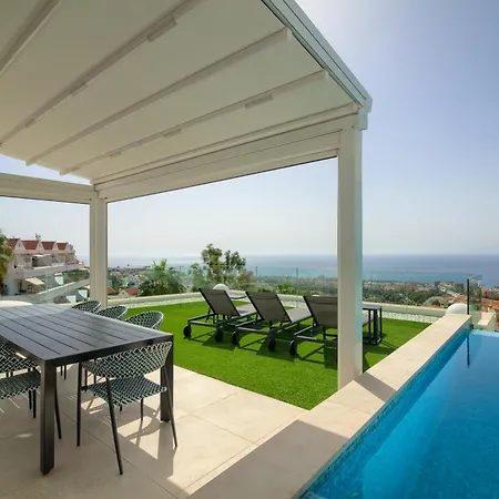E With Priv, Heated Pool, Ocean View The View Tenerife Βίλα Costa Adeje (Tenerife)